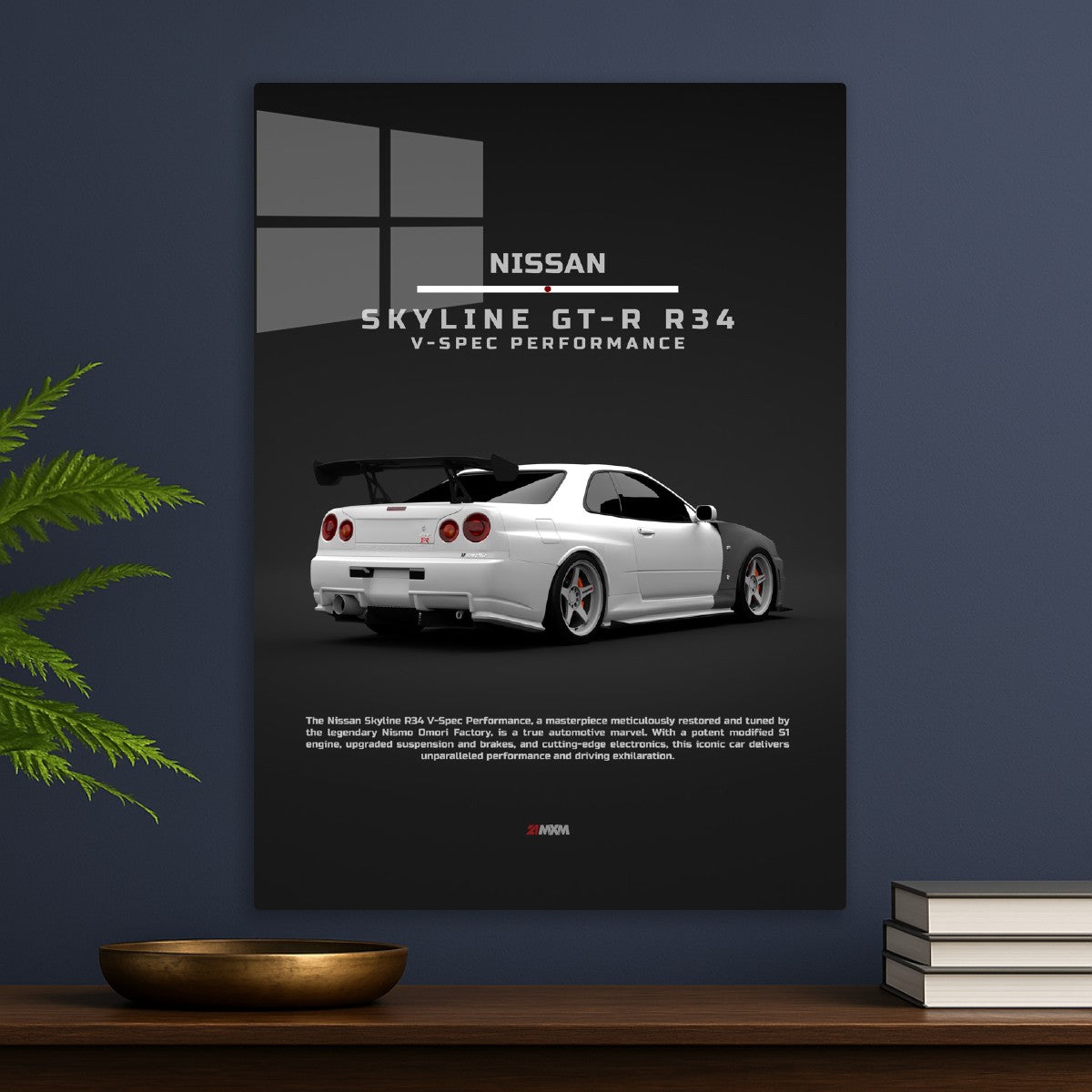 Nissan Skyline R34 V-spec Back