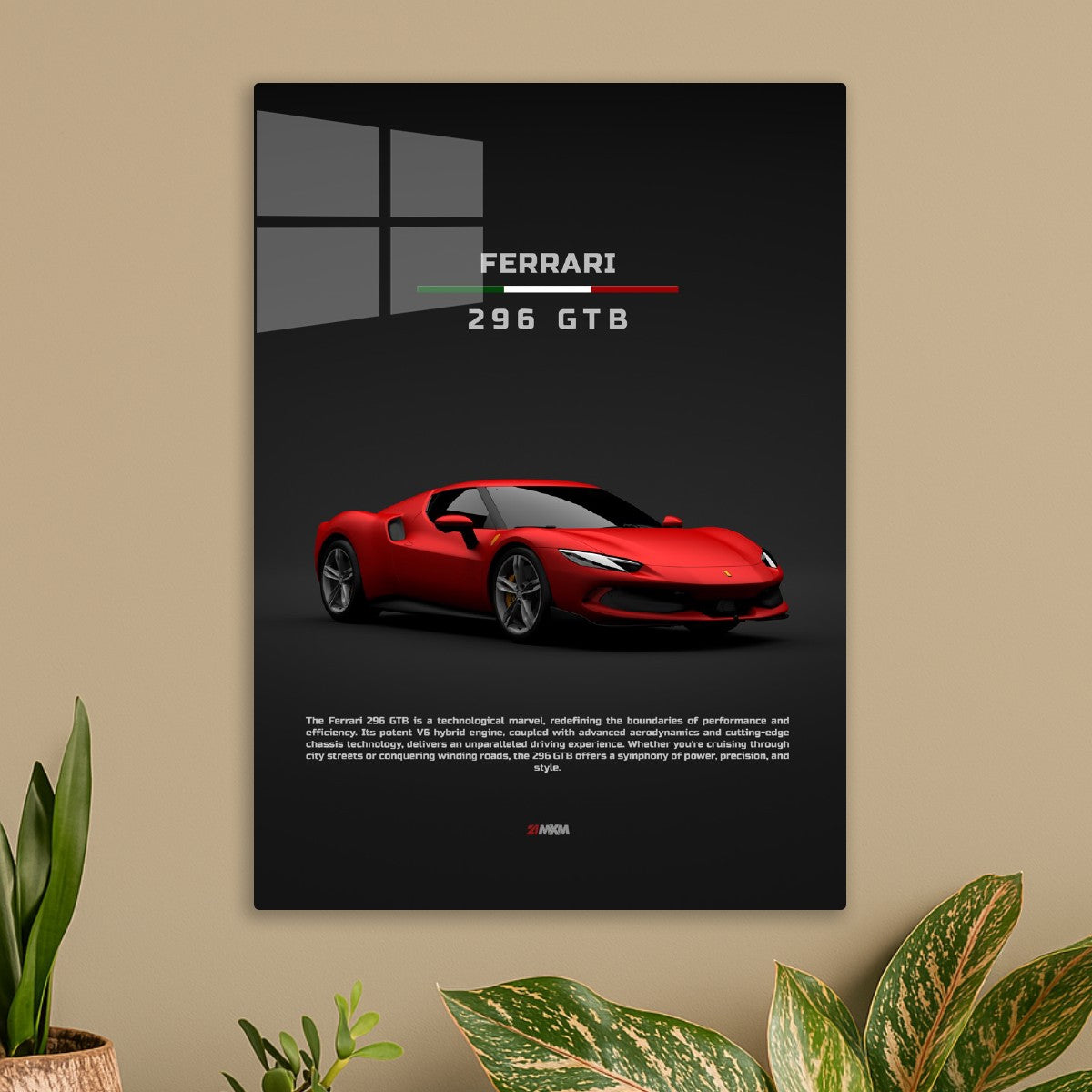 2021 Ferrari 296 GTB - Front