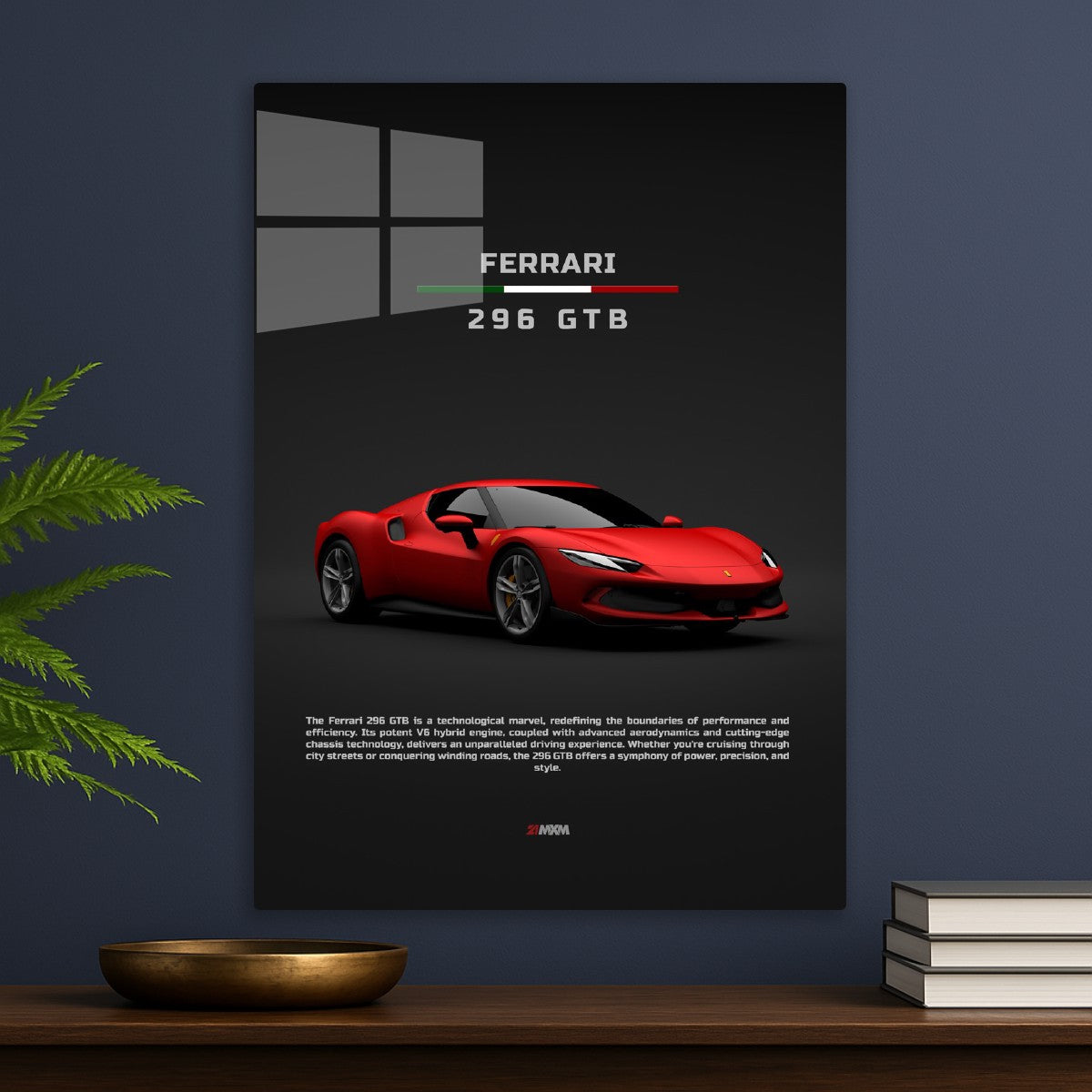 2021 Ferrari 296 GTB - Front