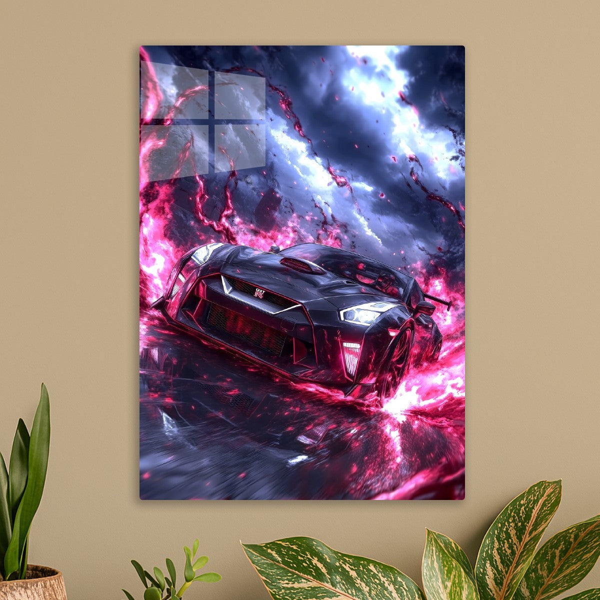 Flaming Car Speed