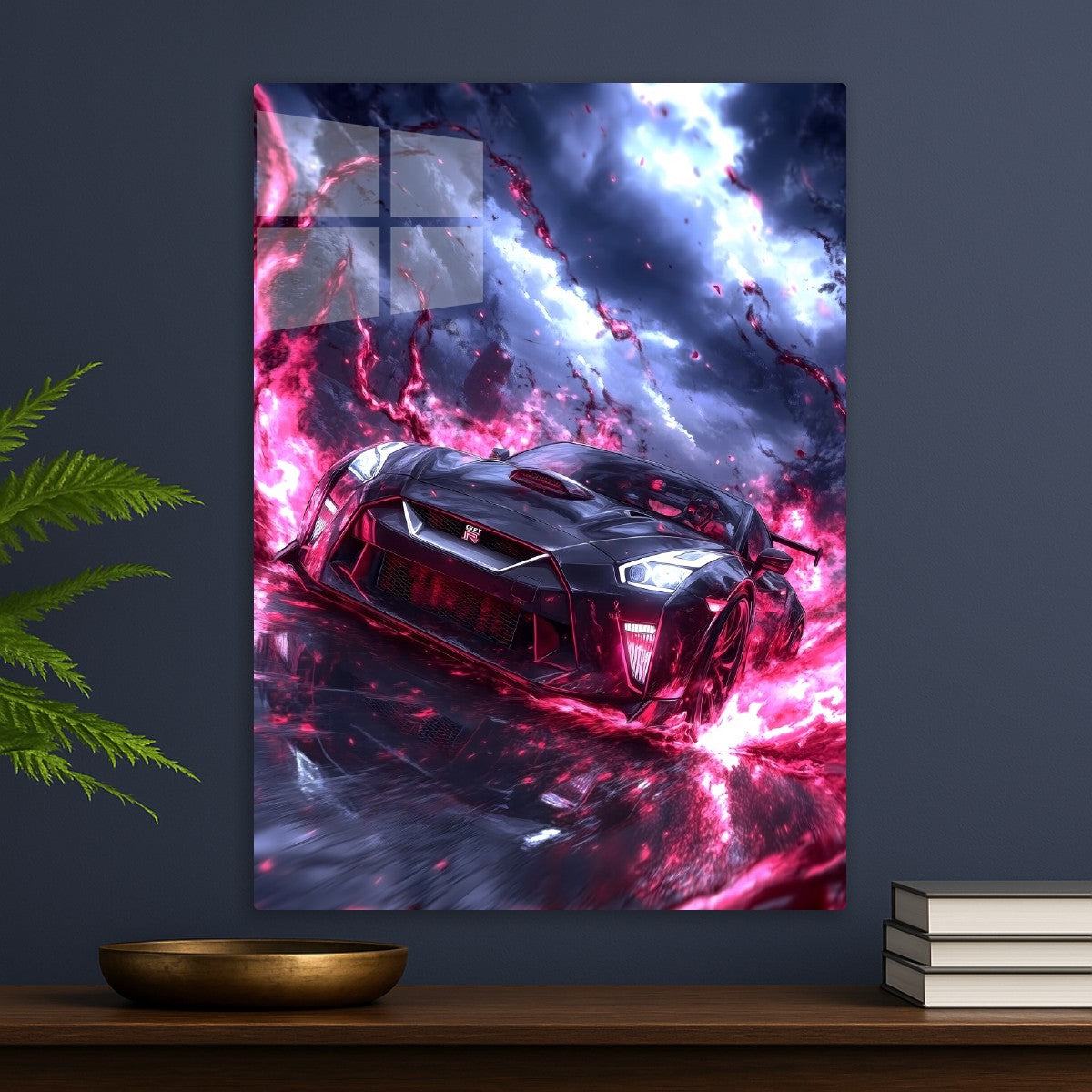Flaming Car Speed