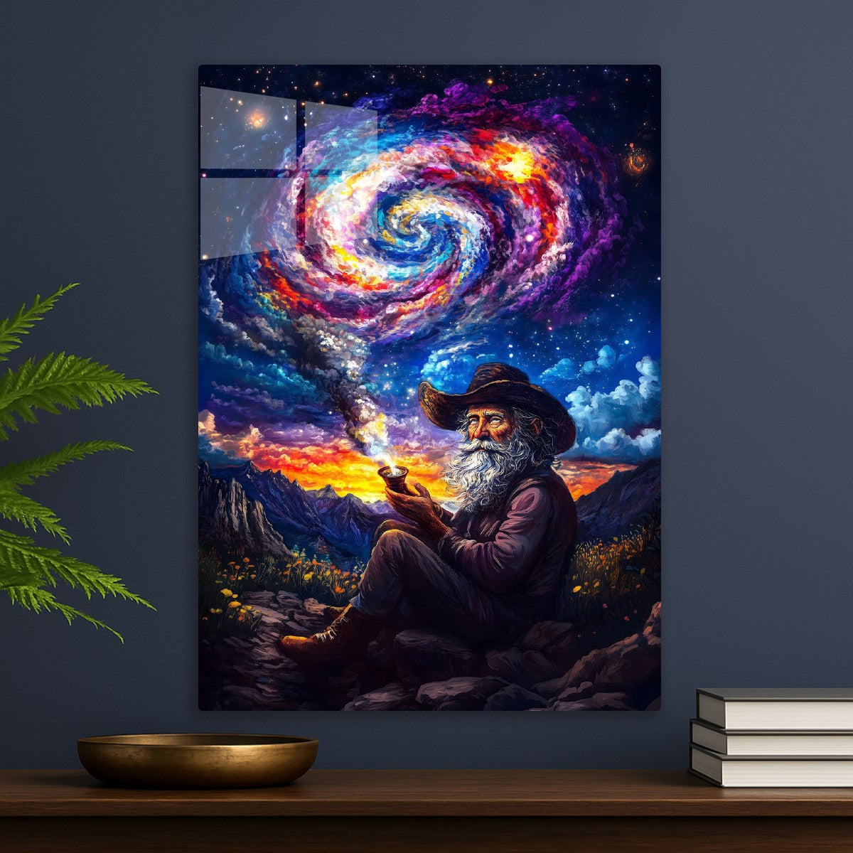 Cosmic Starry Night Contemplations