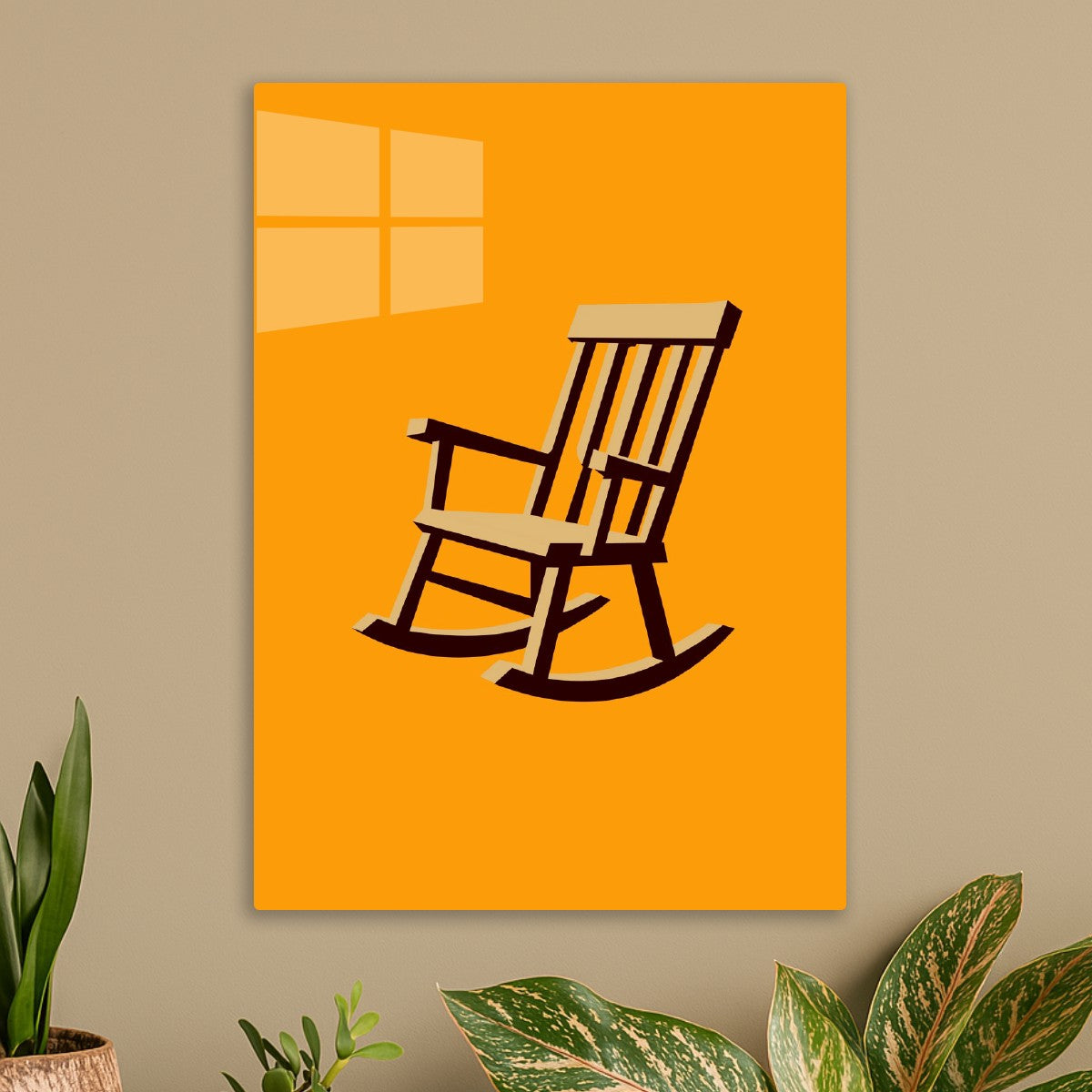 Retro Rocking Chair