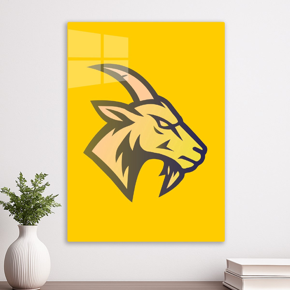 Fierce Goat Head Logo