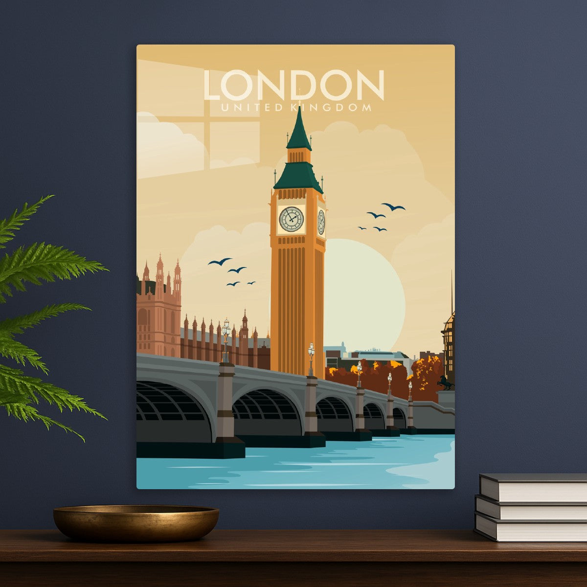 London England Travel Print