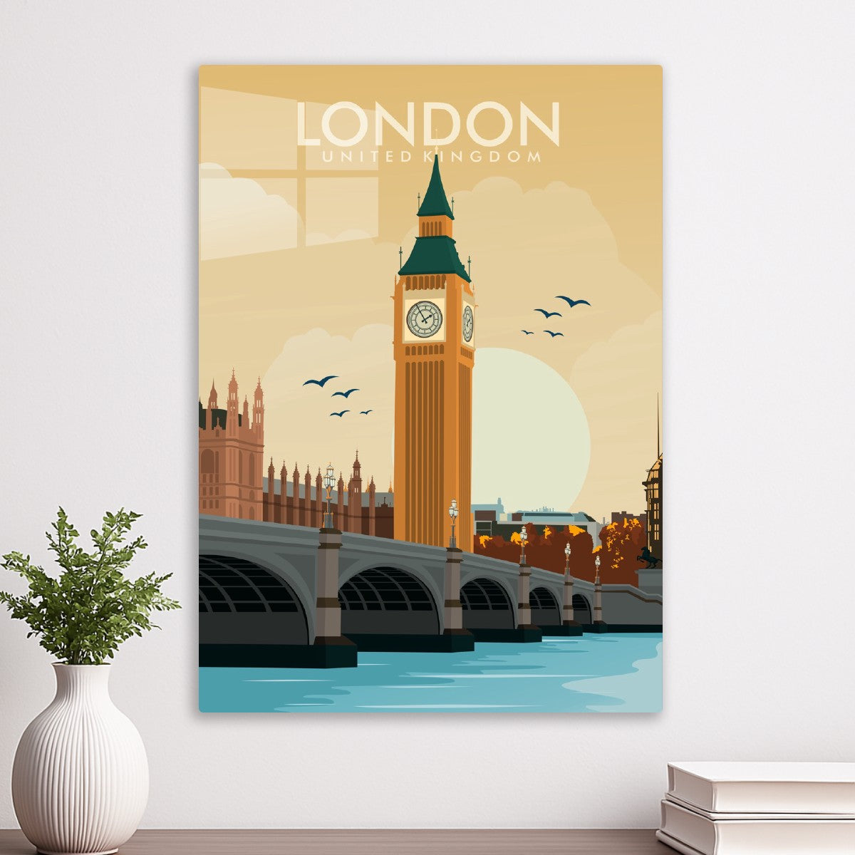 London England Travel Print