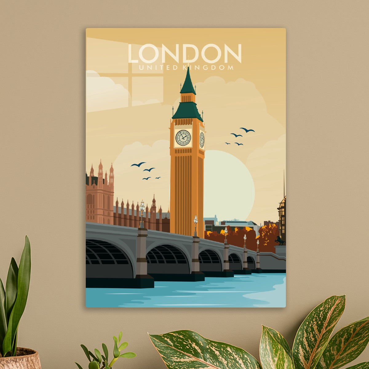London England Travel Print
