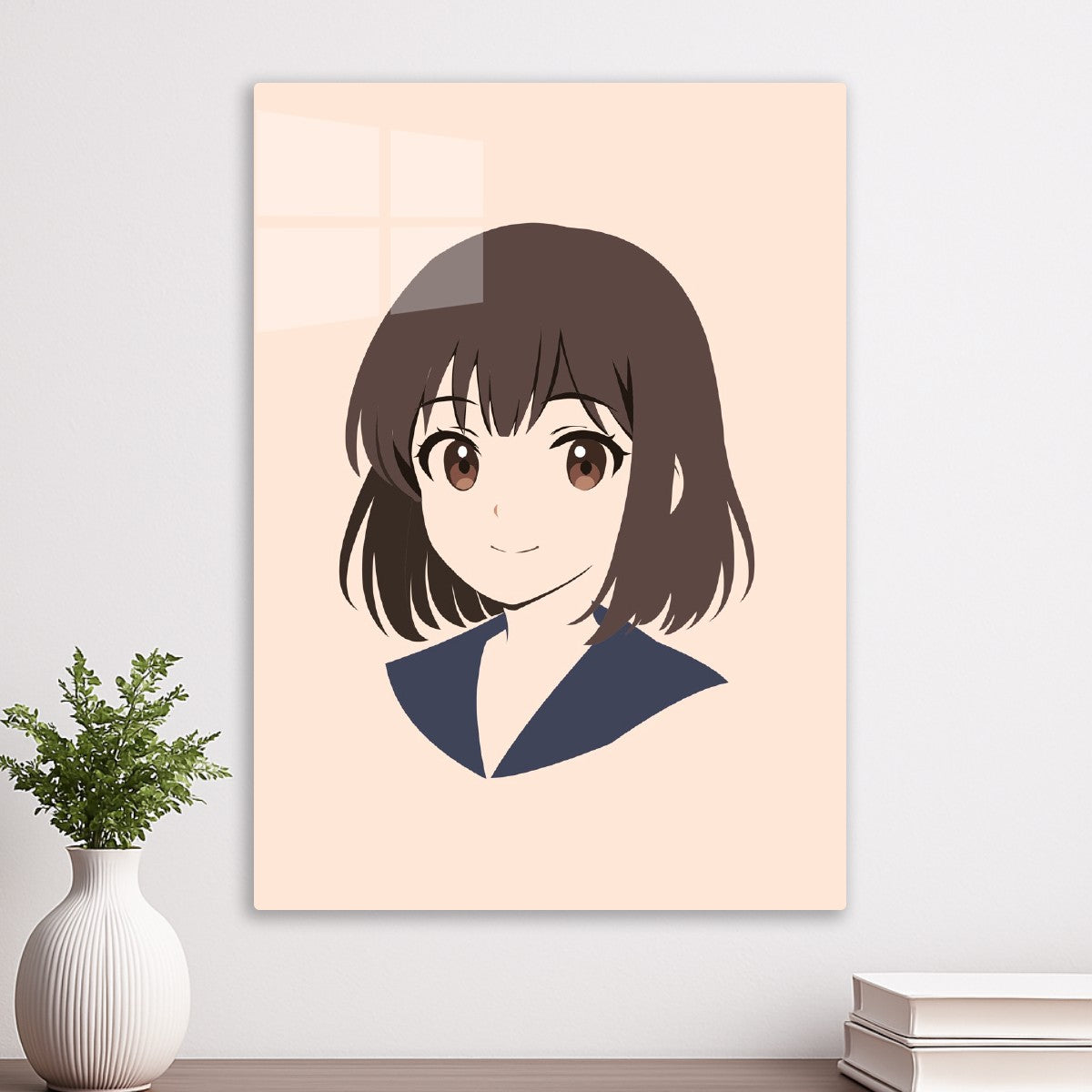 Cute Anime Schoolgirl
