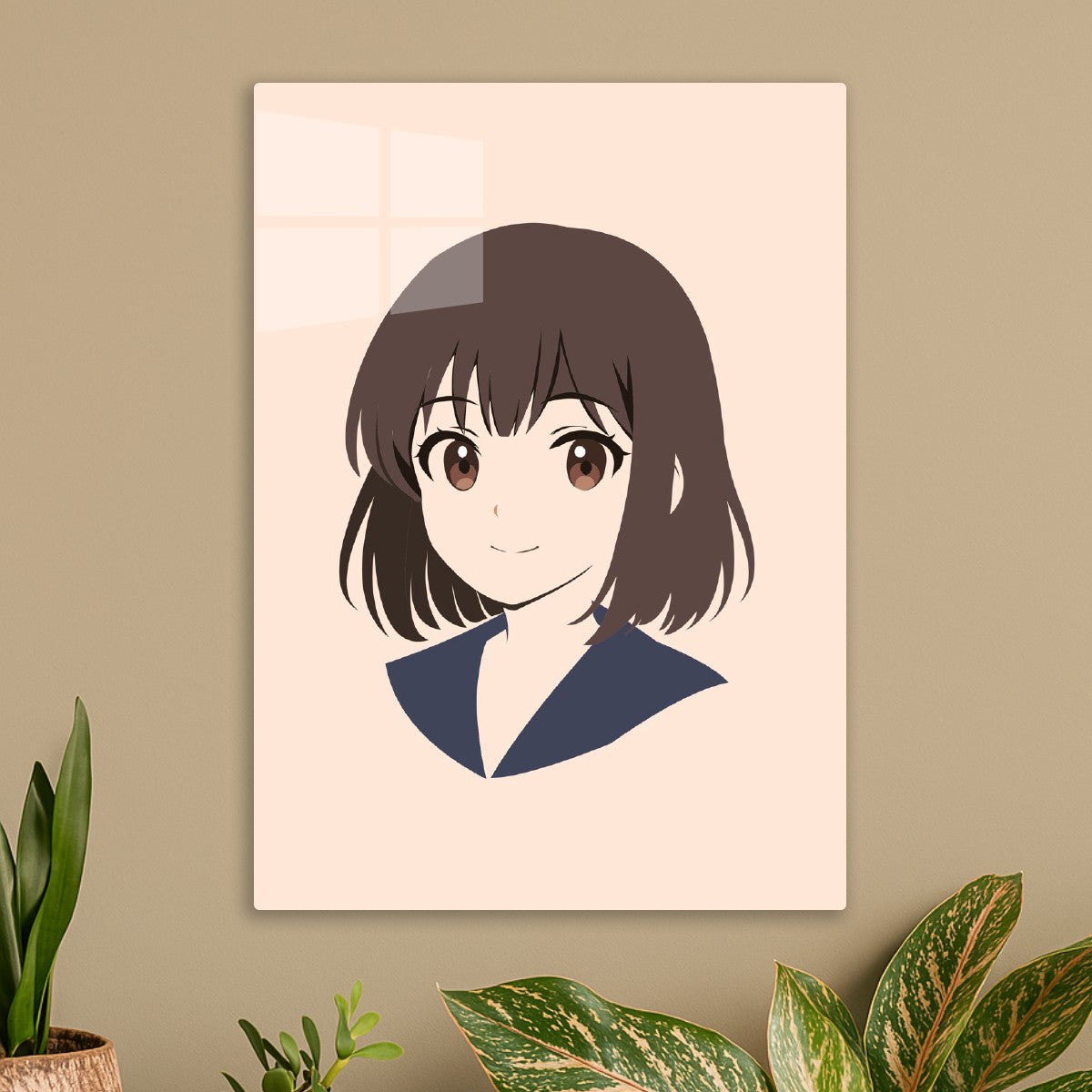 Cute Anime Schoolgirl