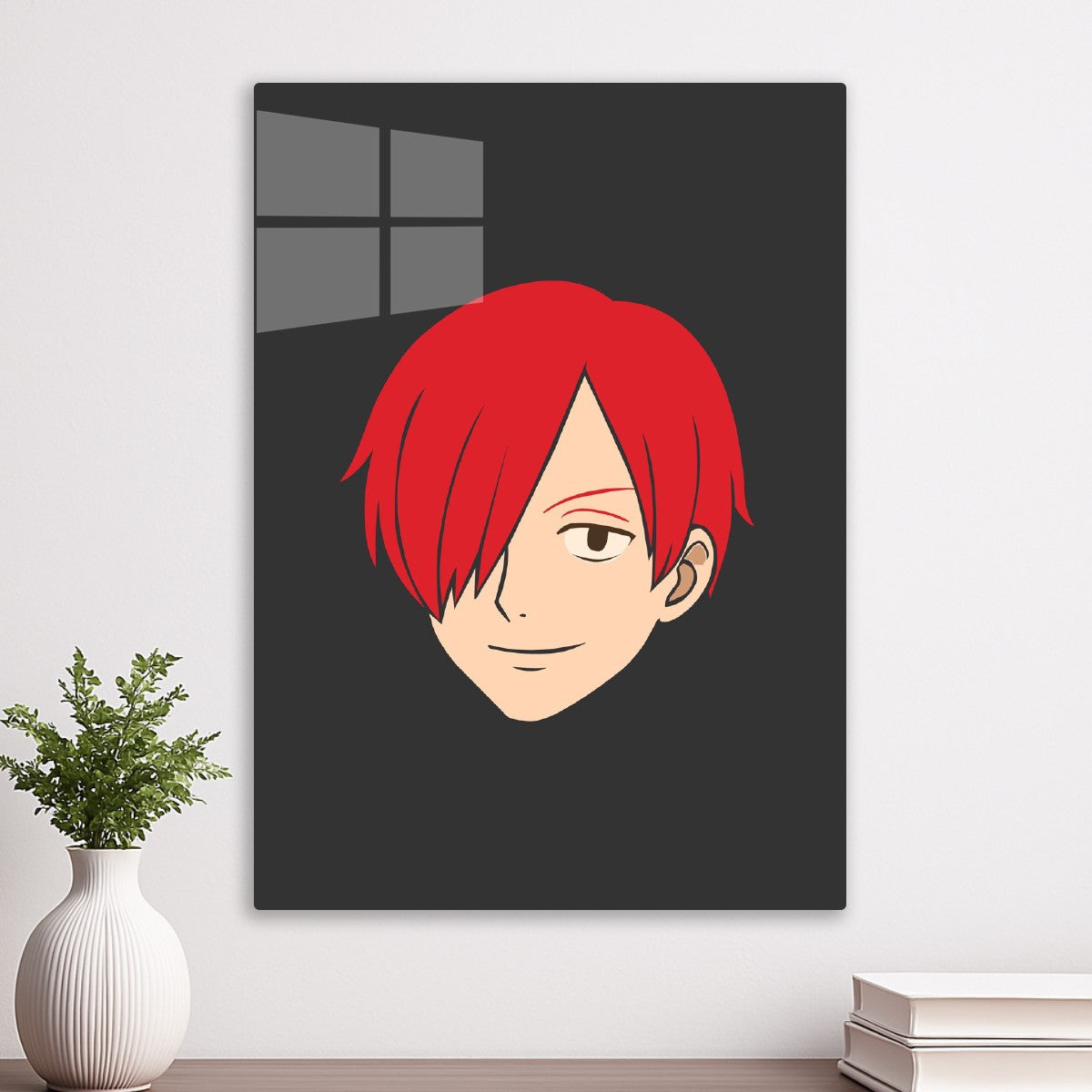 Anime Boy red hair