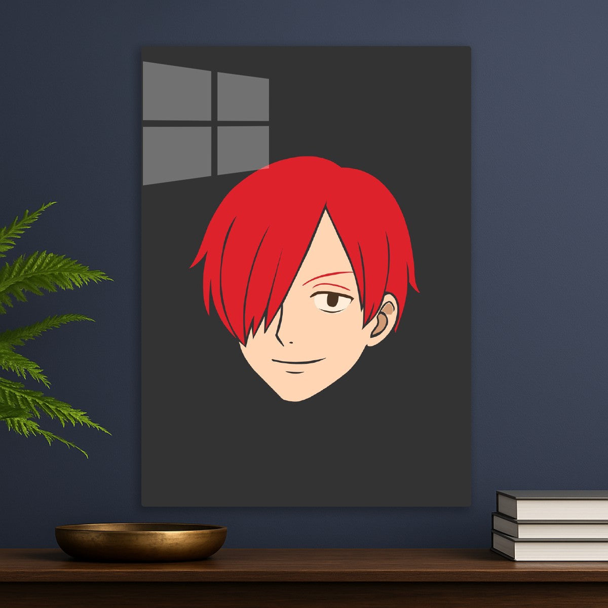 Anime Boy red hair