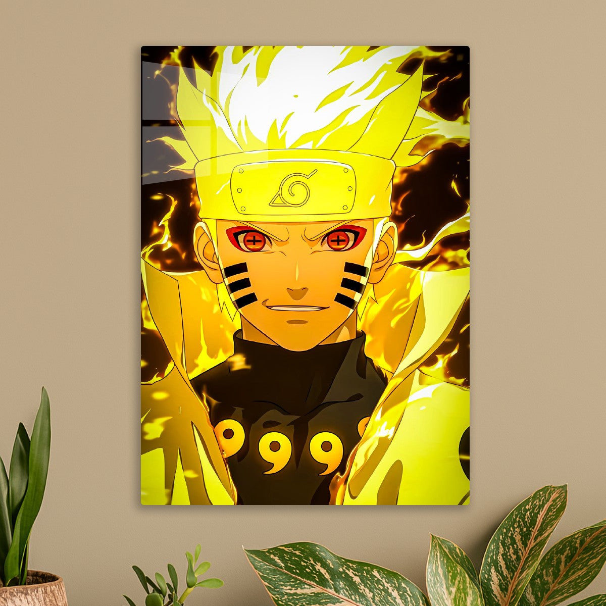 Naruto Kurama Mode Art