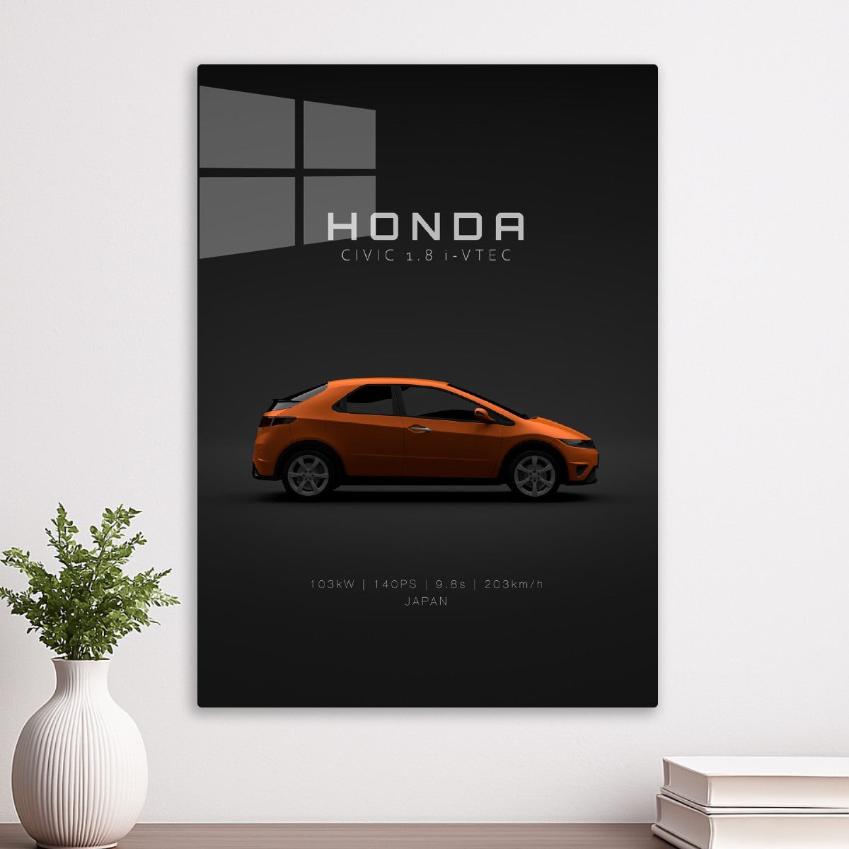 Honda Civic 2008 - Orange