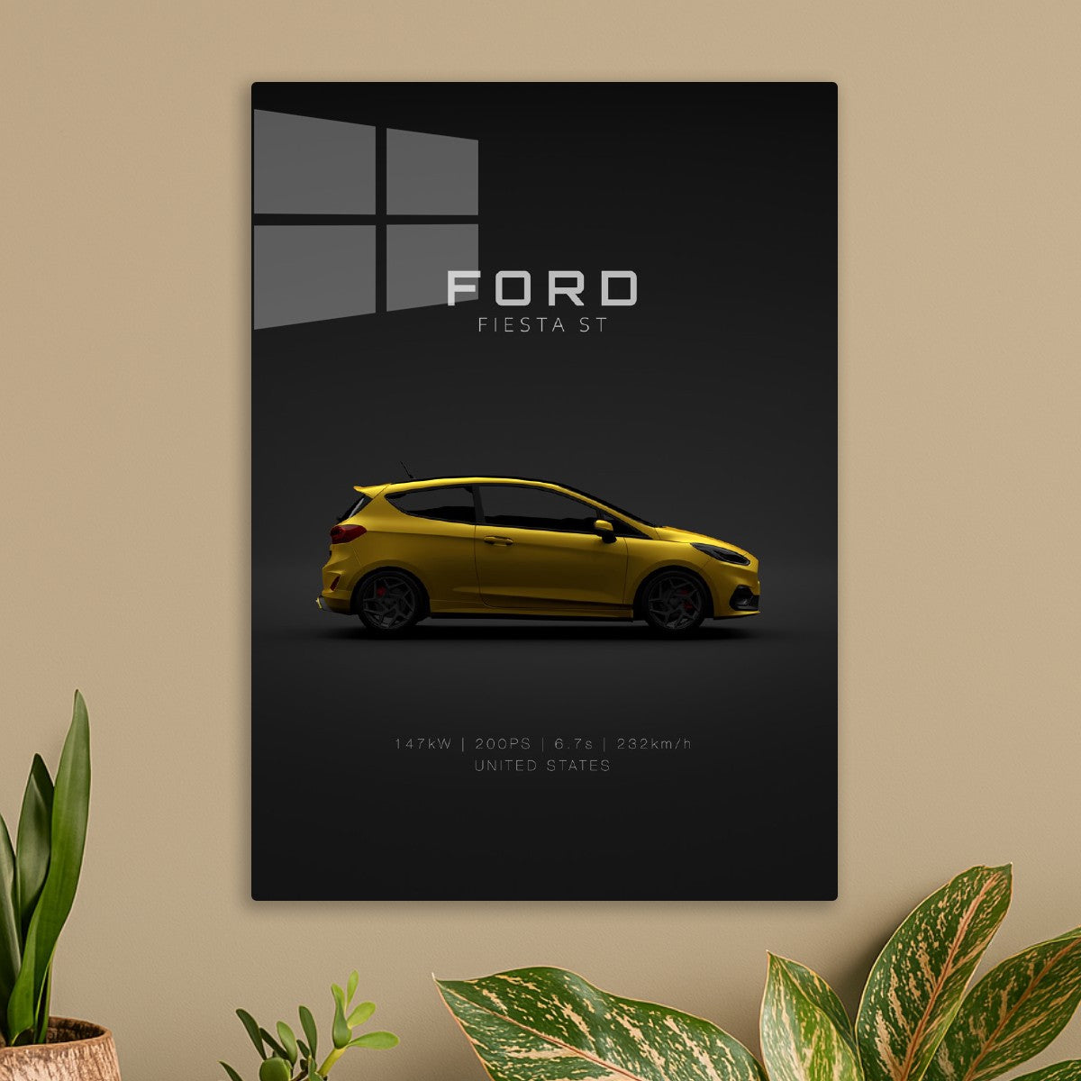 Ford Fiesta ST 2019 - Yellow