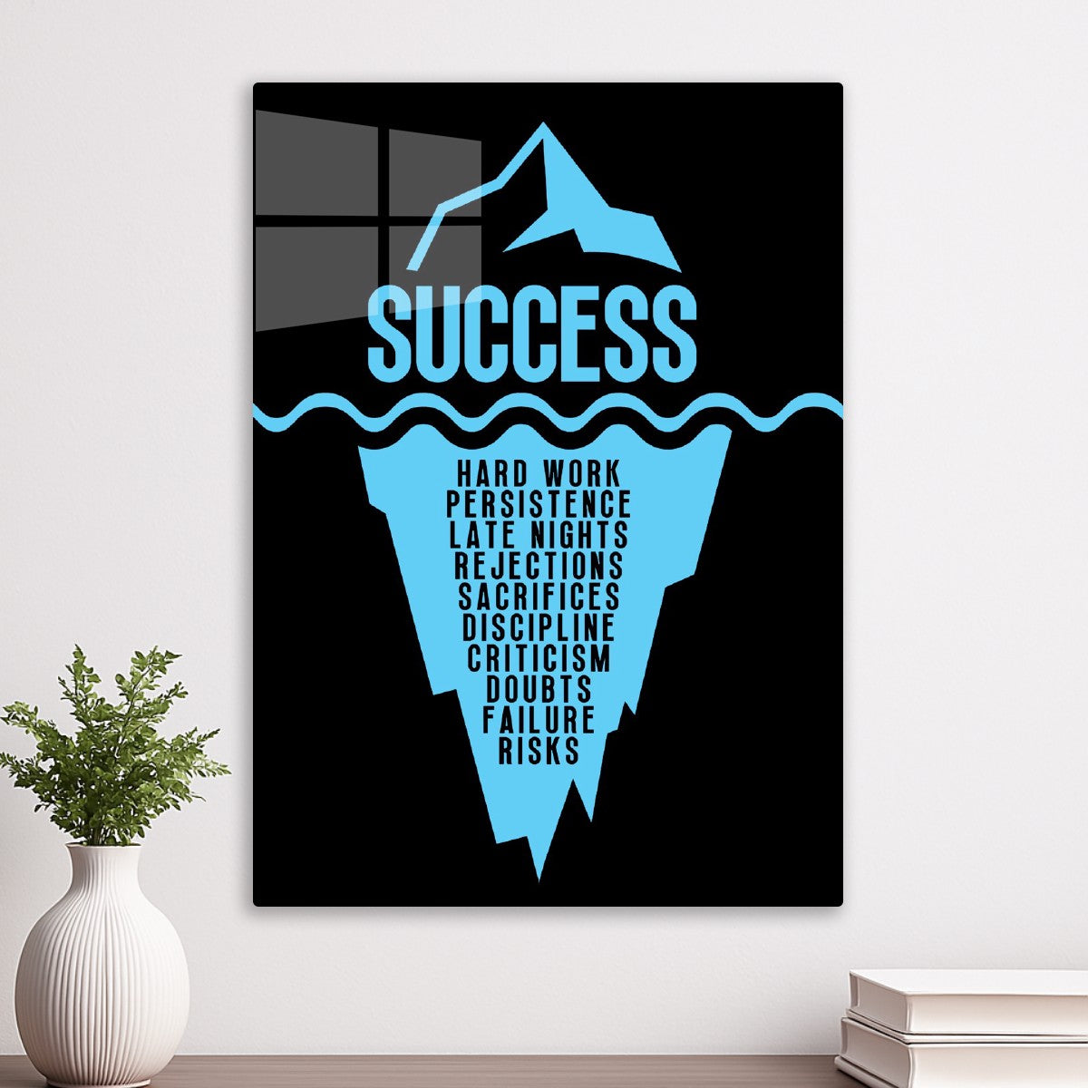 Success iceberg quote