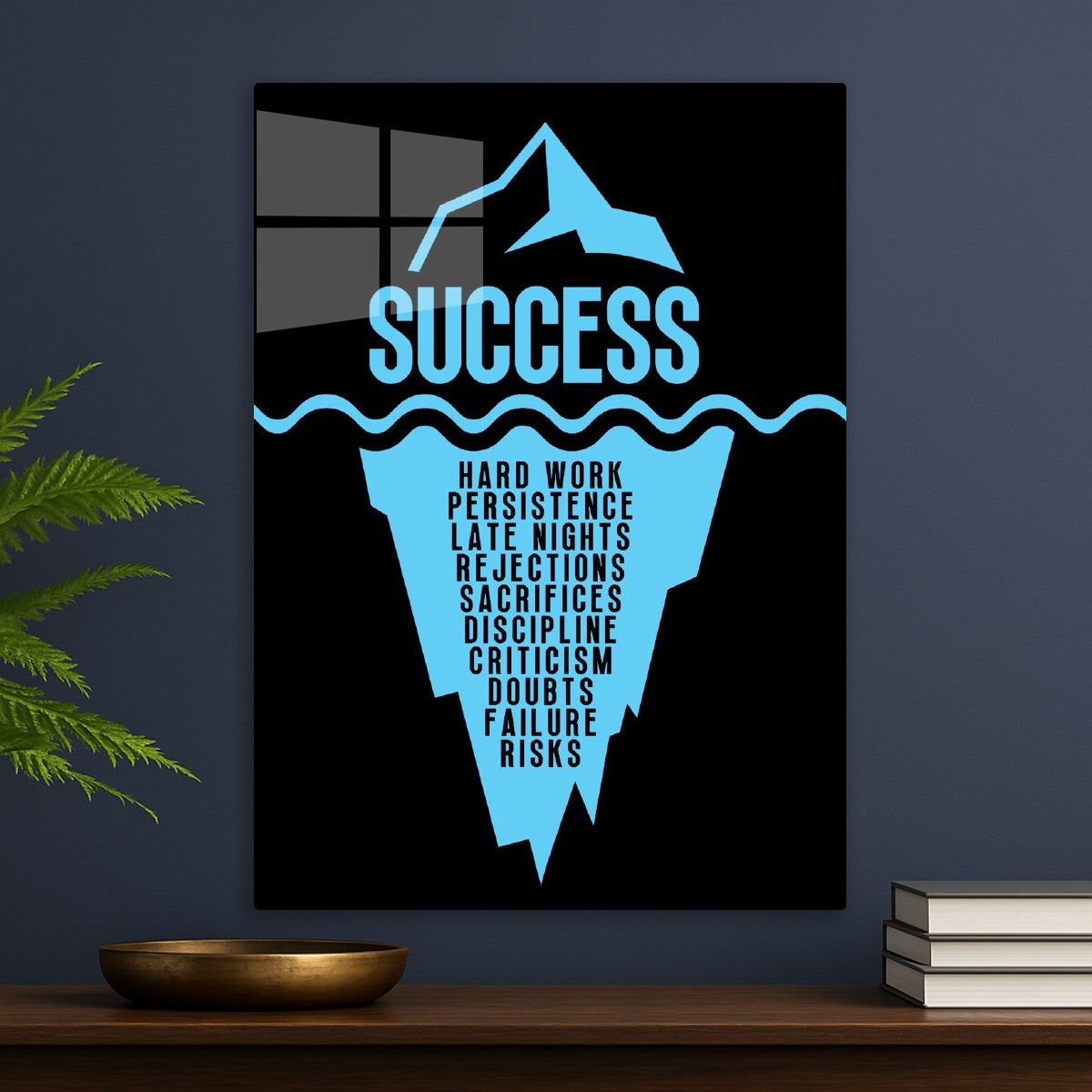 Success iceberg quote