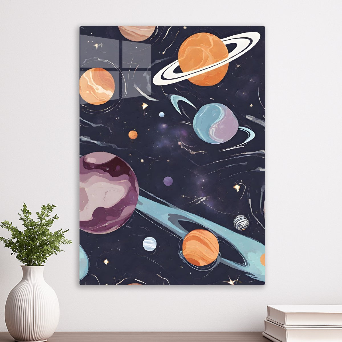 Space oblivion art