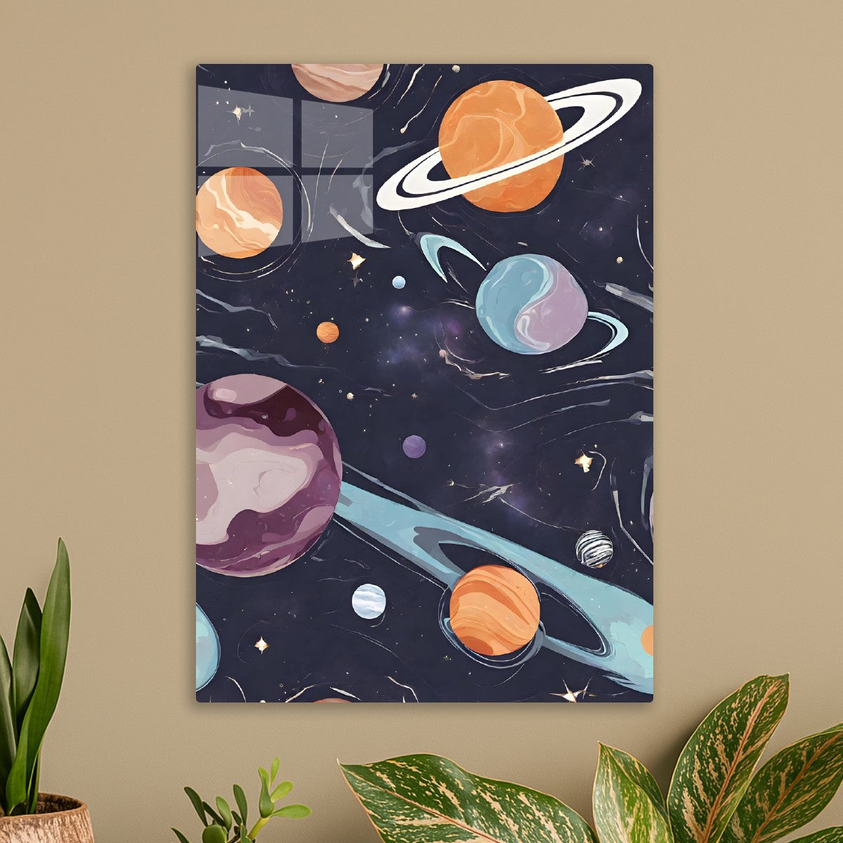 Space oblivion art