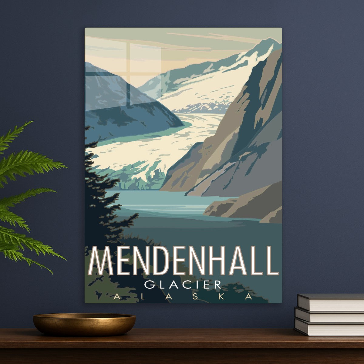 Mendenhall glacier Alaska 