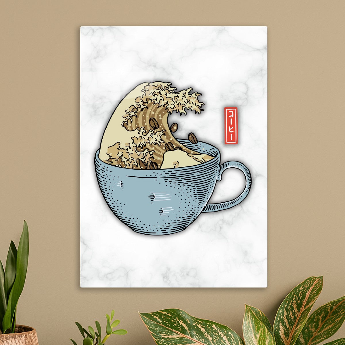 The Great Wave of Coffee