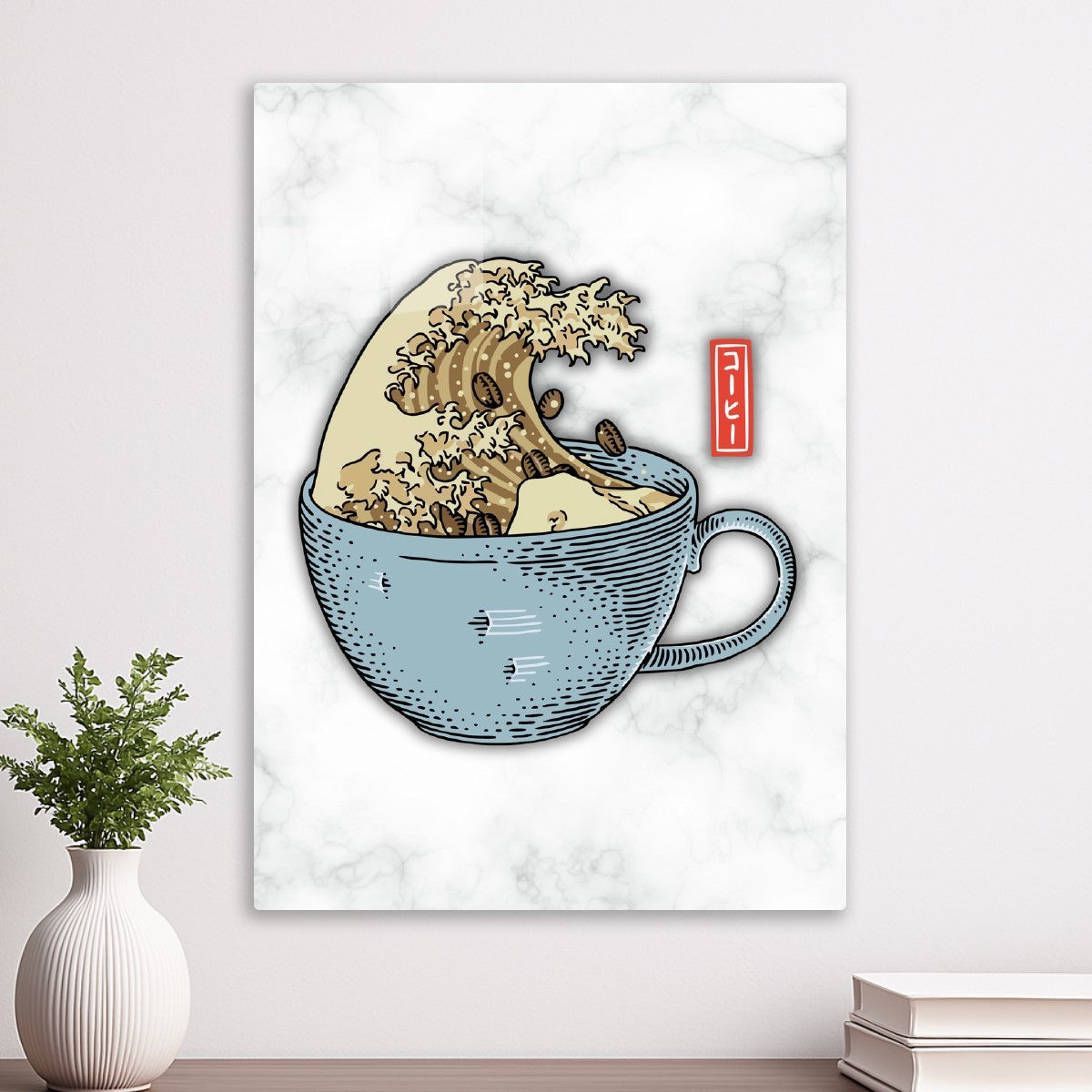 The Great Wave of Coffee