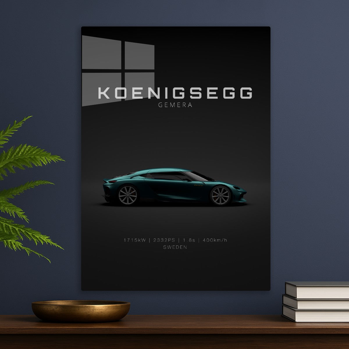 Koenigsegg Gemera - Green