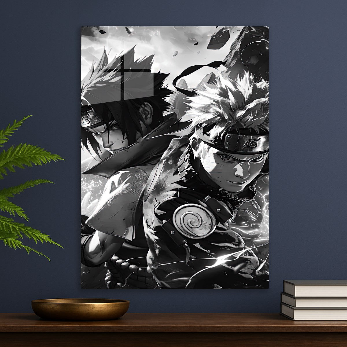 Sasuke Uchiha and Naruto Uzumaki