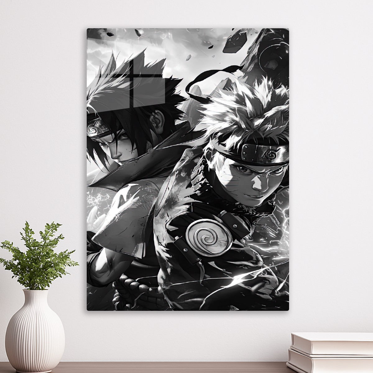 Sasuke Uchiha and Naruto Uzumaki