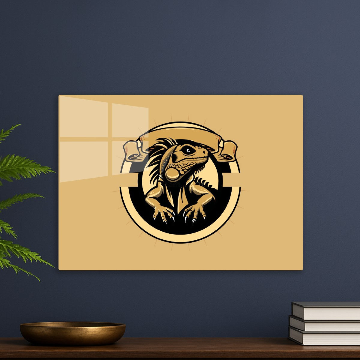 Bold Tribal Mascot Emblem