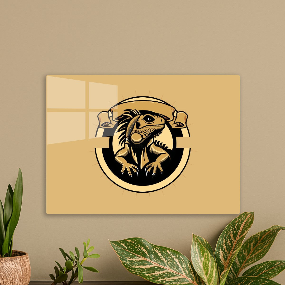 Bold Tribal Mascot Emblem