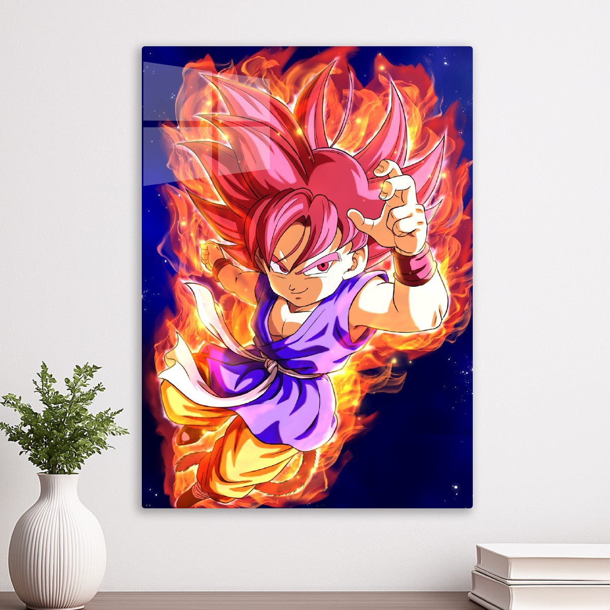 Chibi Goku Super Saiyan 4