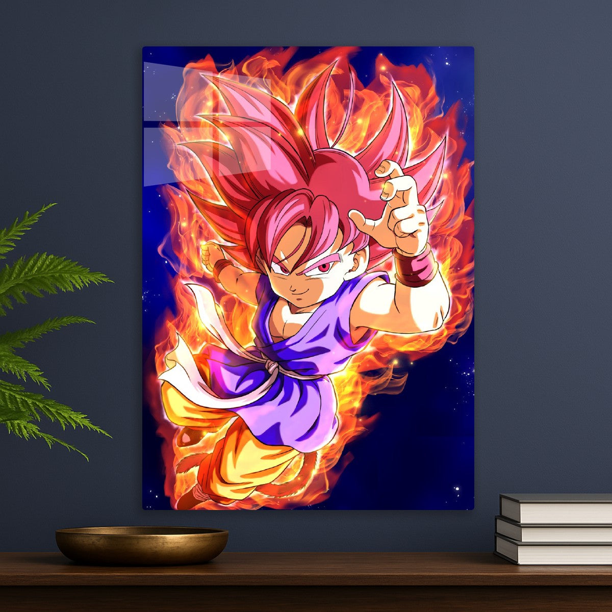 Chibi Goku Super Saiyan 4