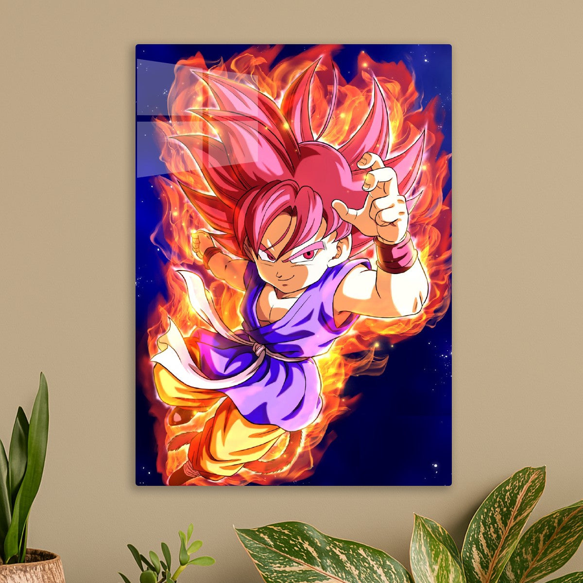 Chibi Goku Super Saiyan 4