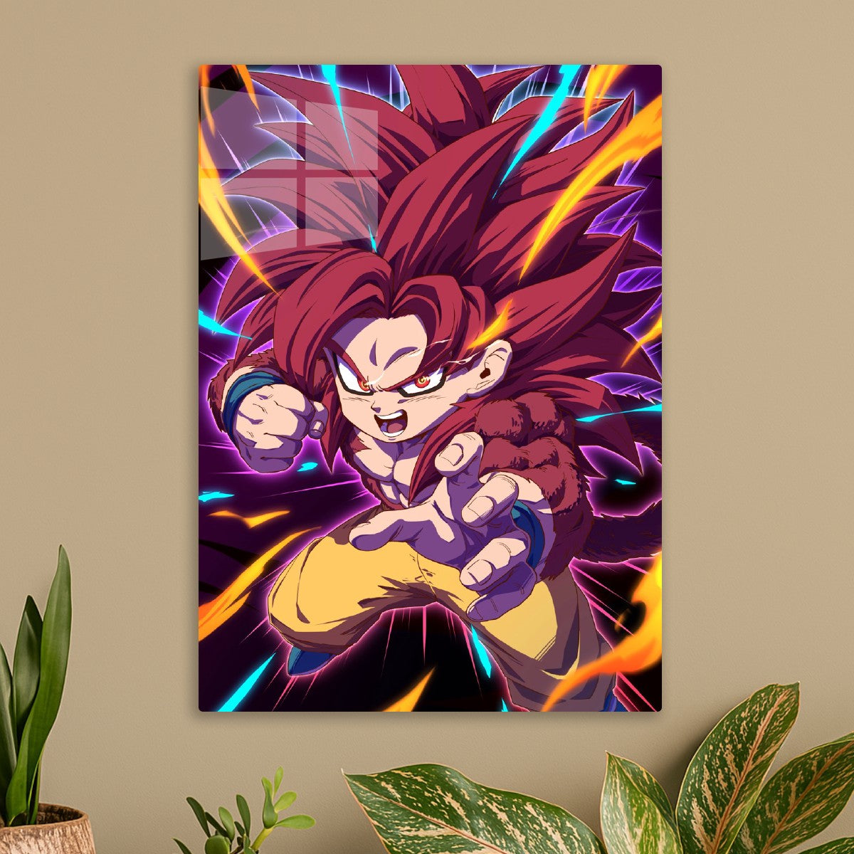 Chibi Goku Super Saiyan God 
