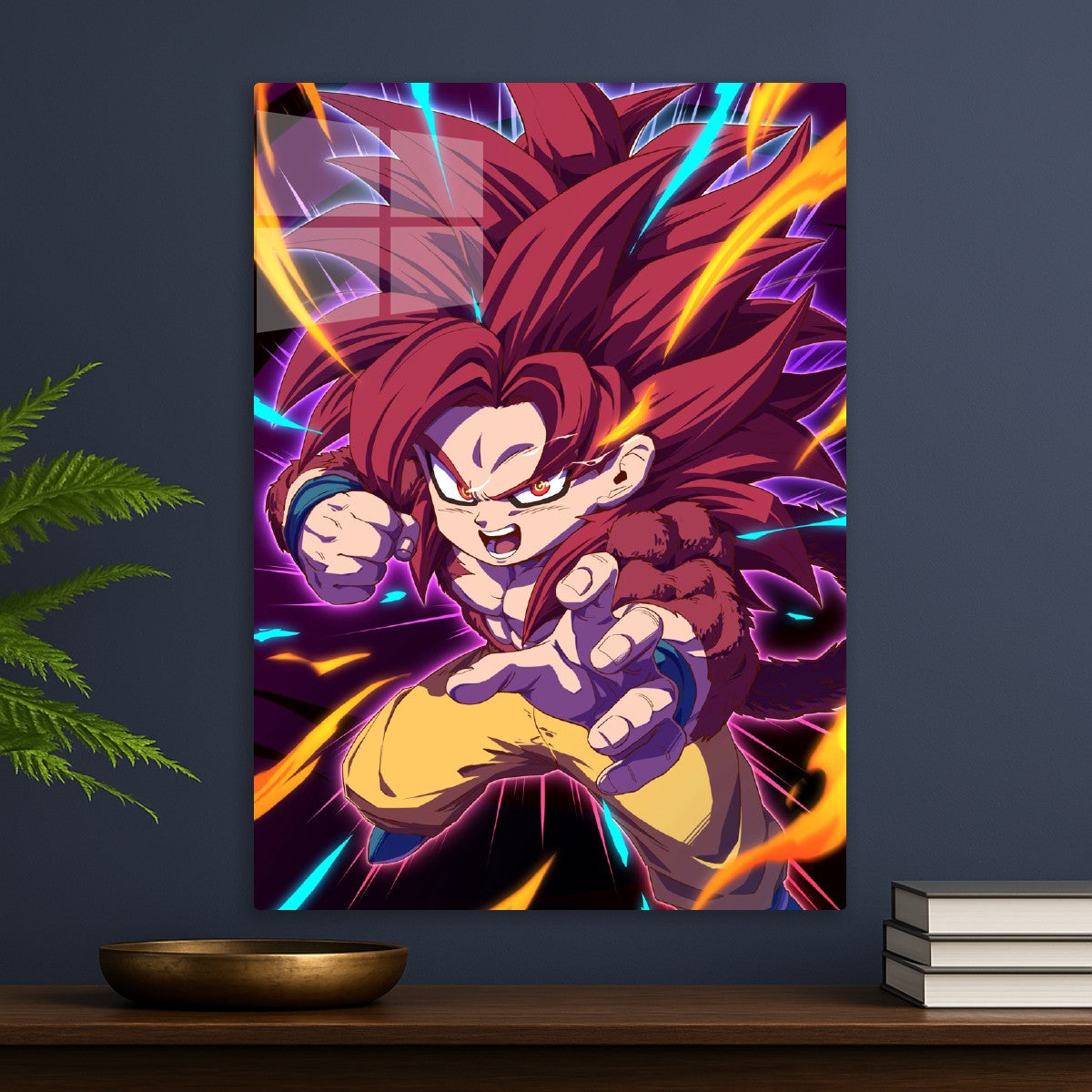 Chibi Goku Super Saiyan God 