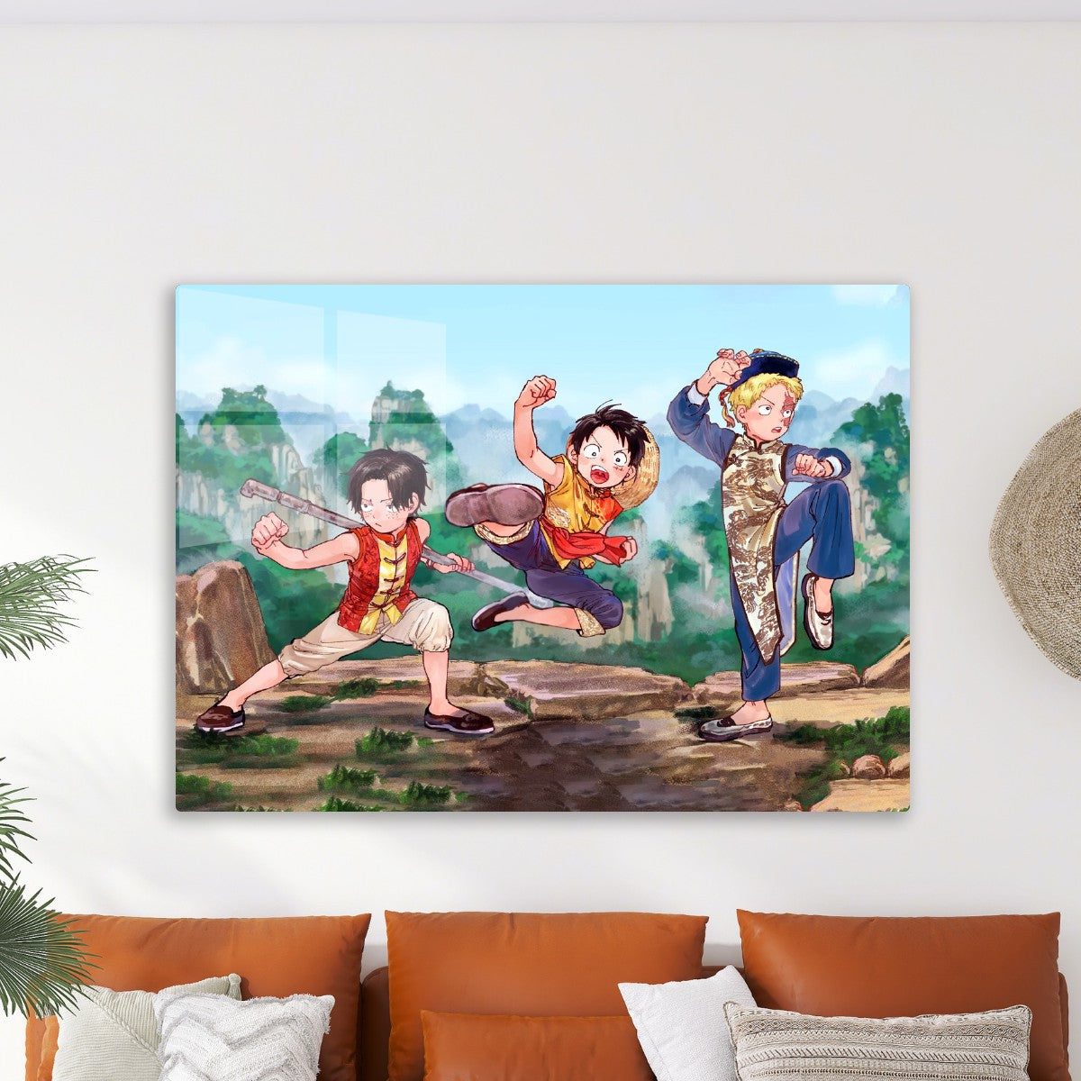 Ace, Sabo, and Luffy kungfu, One Piece