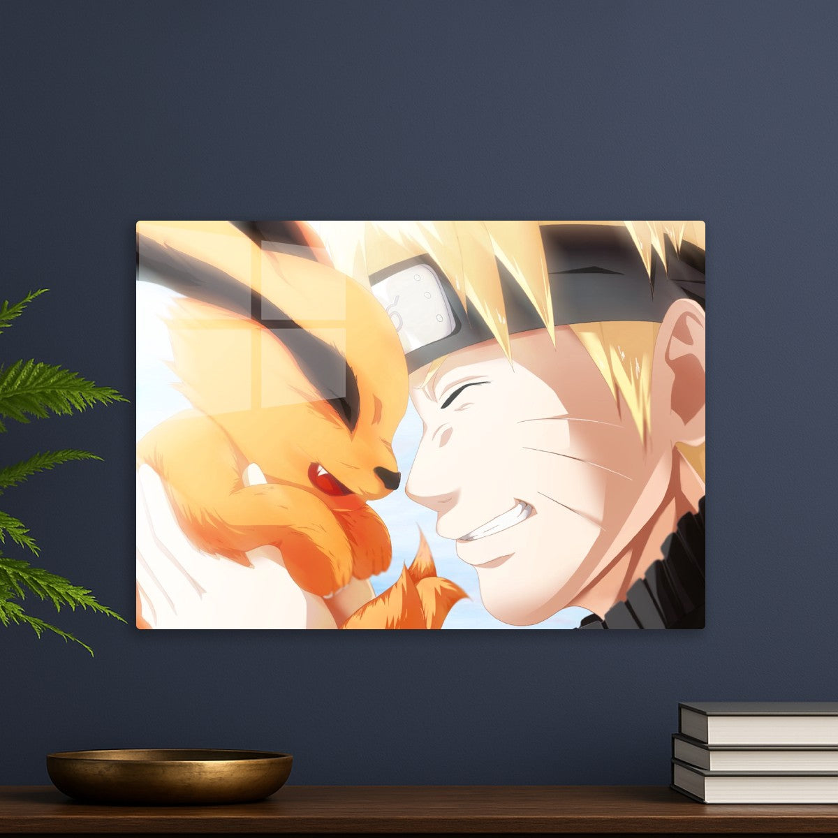 Naruto and kurama