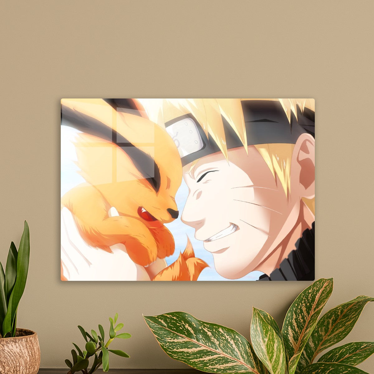Naruto and kurama