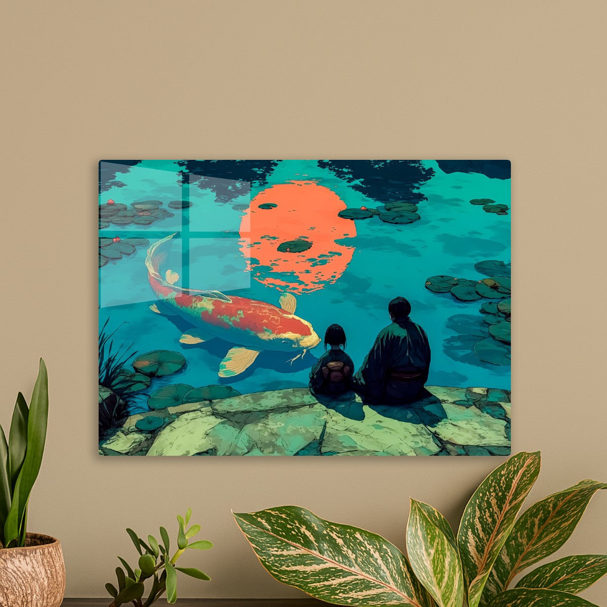 The big Koi Fish