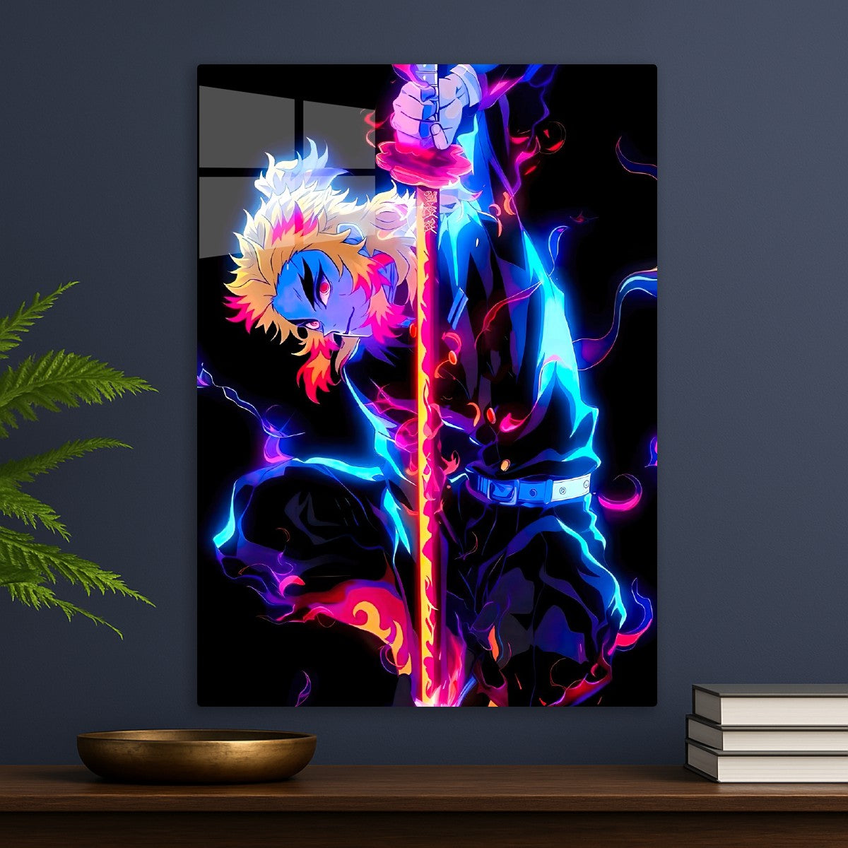 rengoku neon art