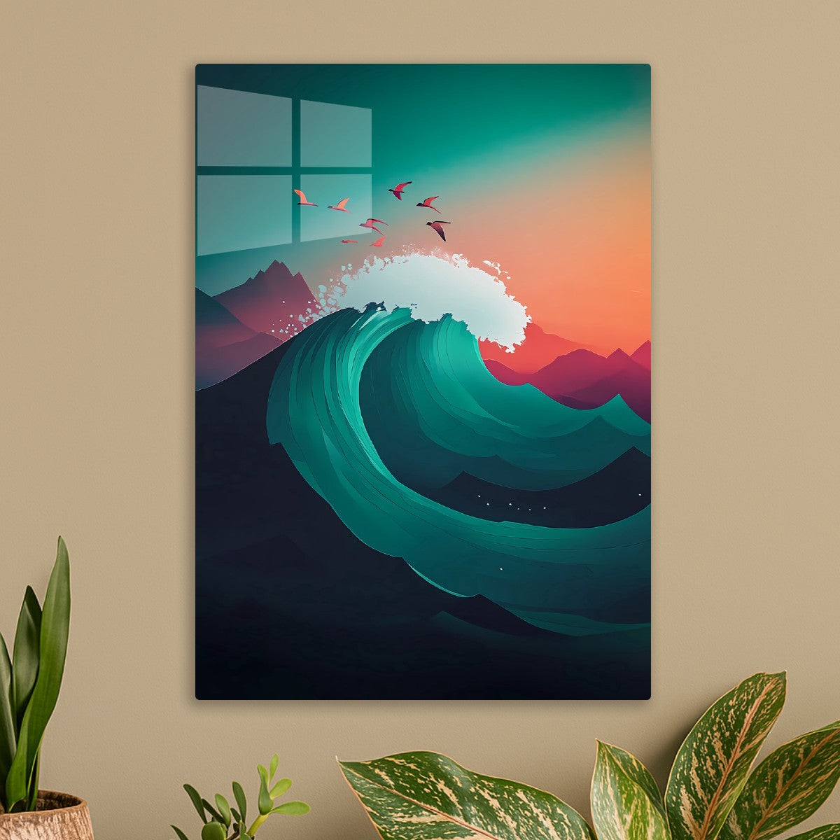 Japanese Big wave off Kanagawa