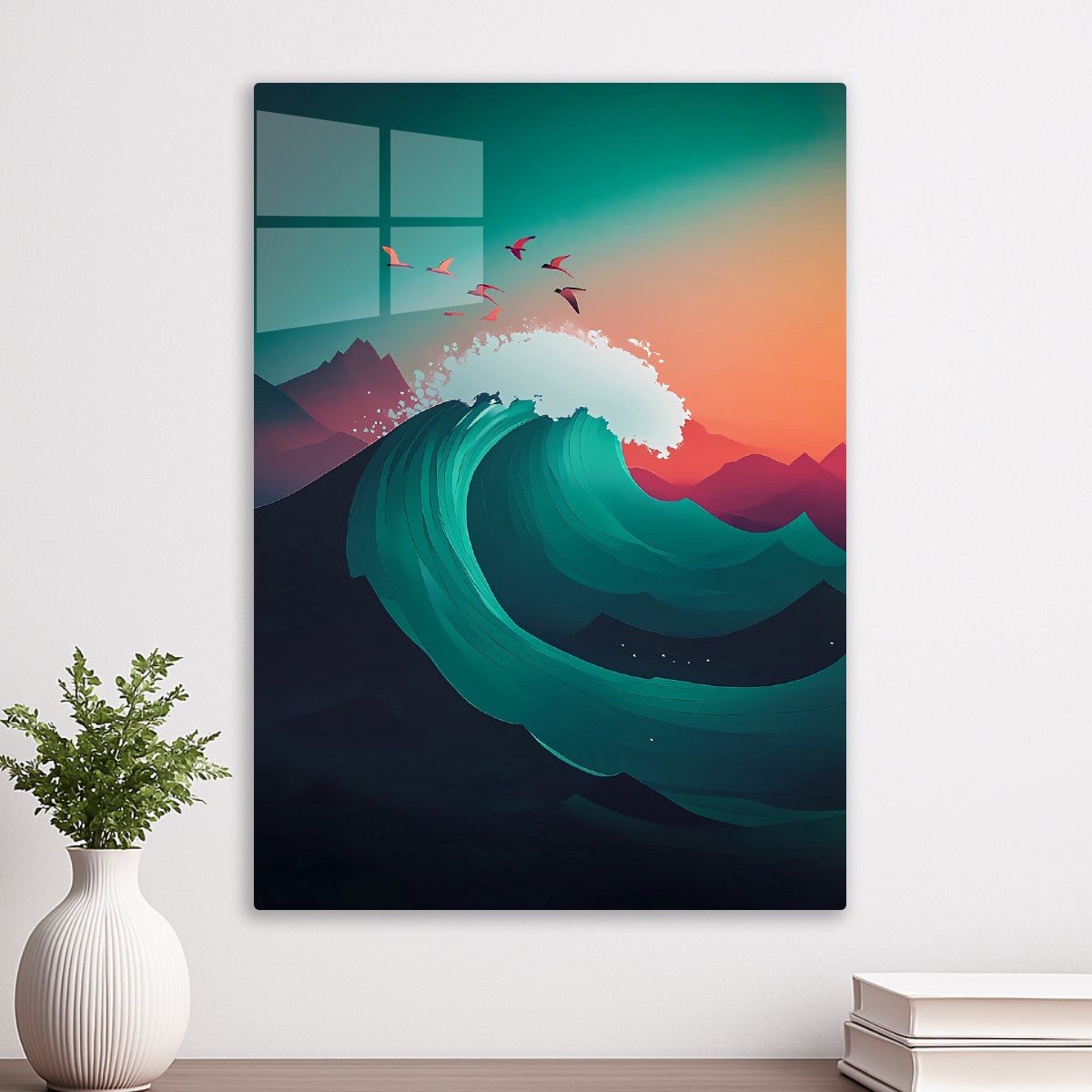 Japanese Big wave off Kanagawa