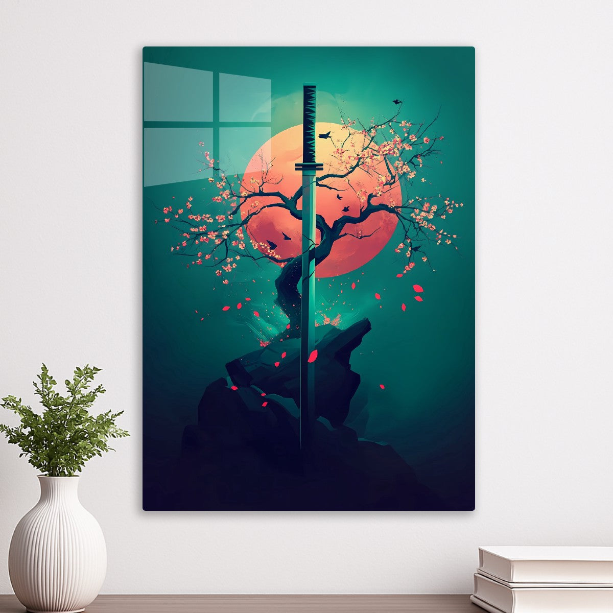 Japanese Katana Cherry Blossom