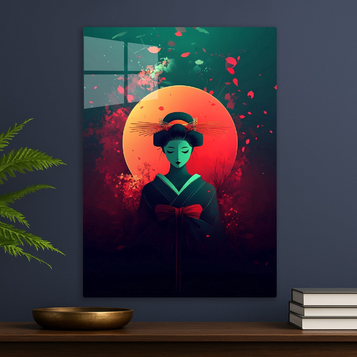 Japanese Geisha Cherry Blossom