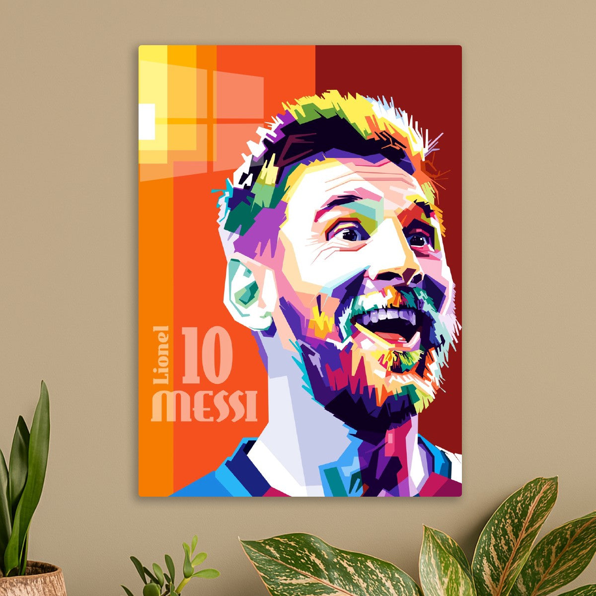Lionel Messi WPAP Popart