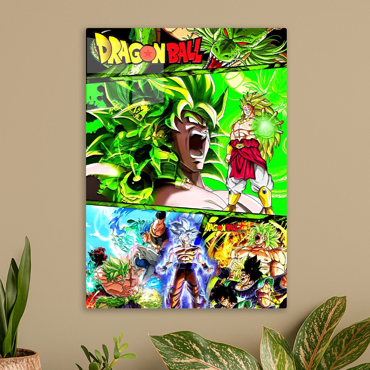 dragon ball broly colage 