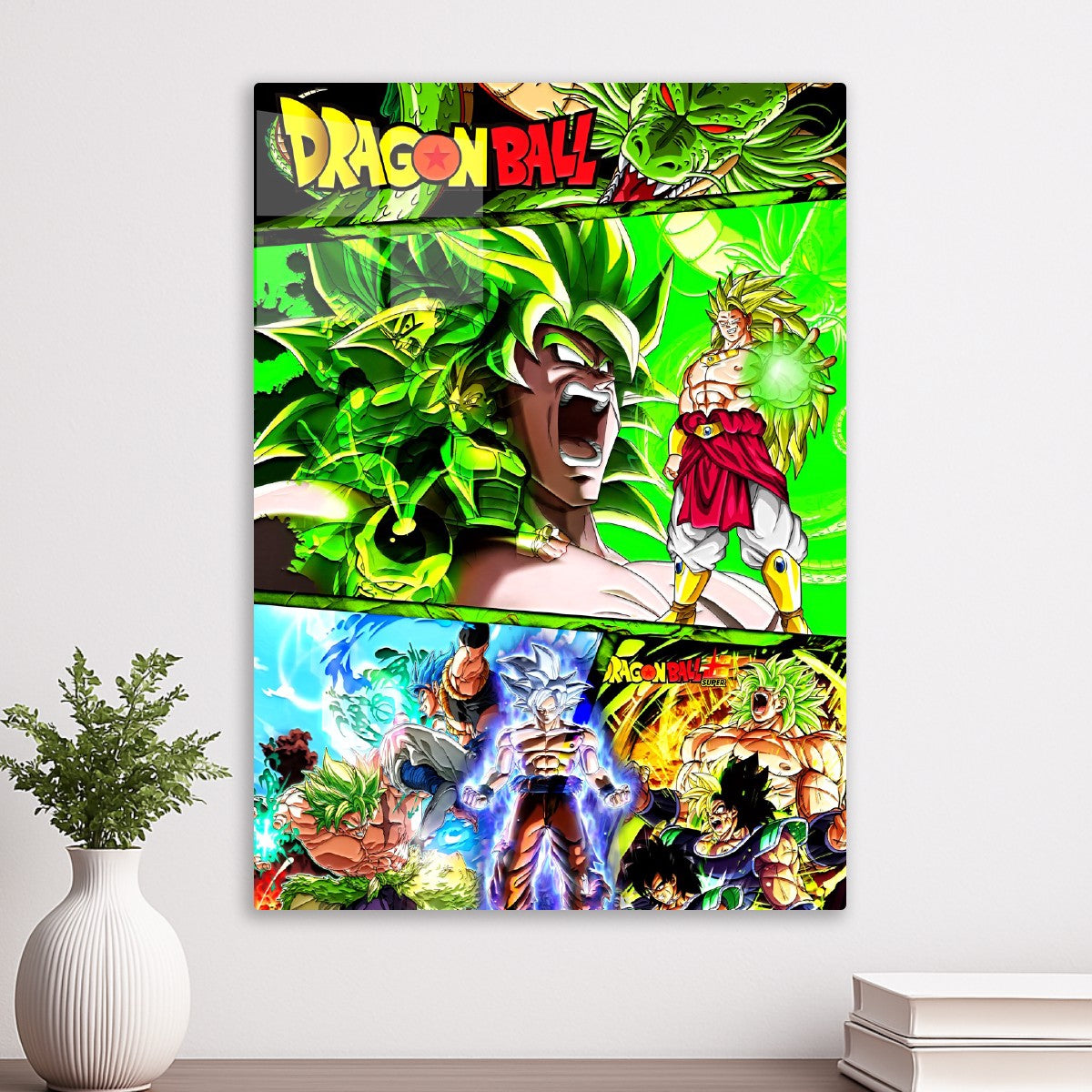 dragon ball broly colage 