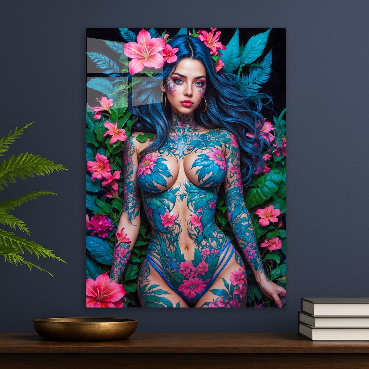 Erotic Flower Lady