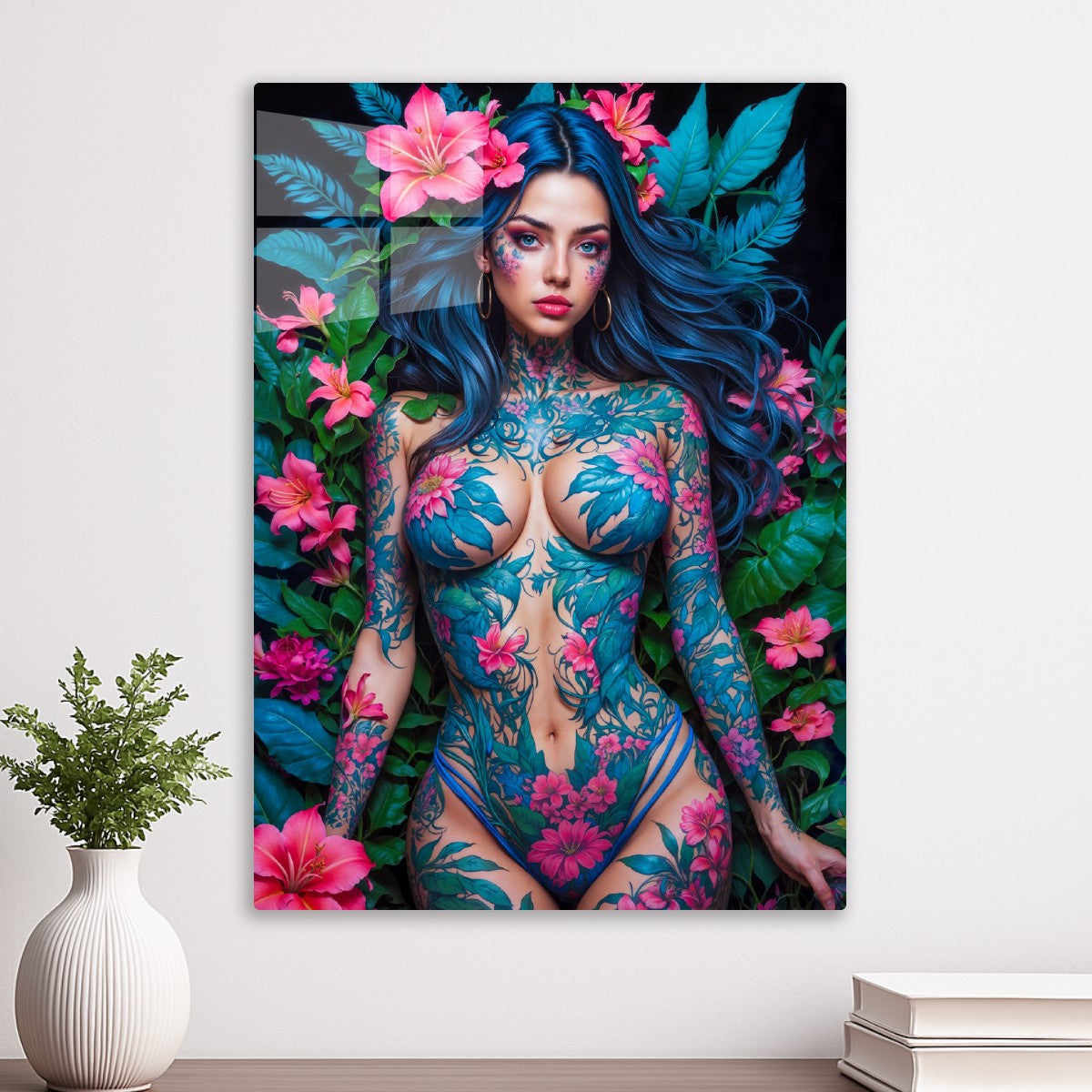 Erotic Flower Lady