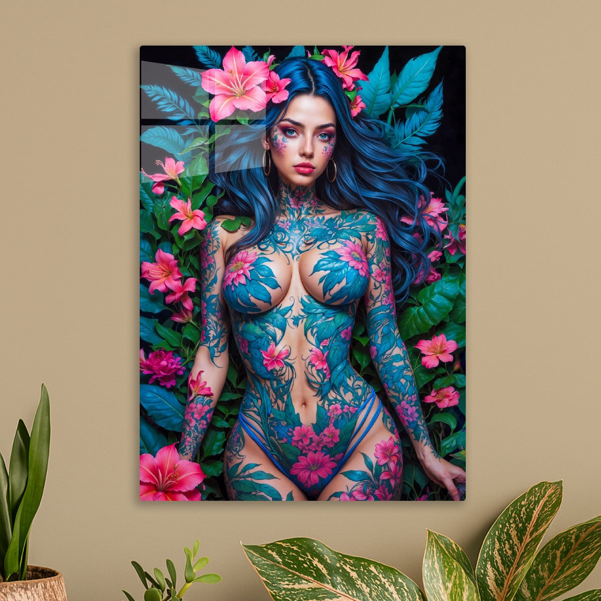Erotic Flower Lady